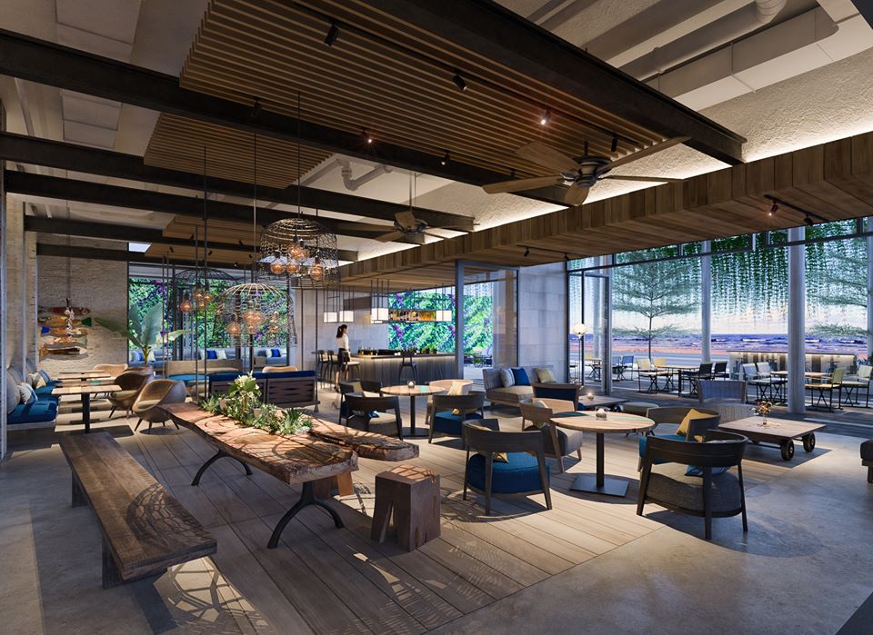 Không gian họp mặt, gặp gỡ tại khách sạn 5 sao Quy Nhơn - Ảnh: ANYA Premier Hotel