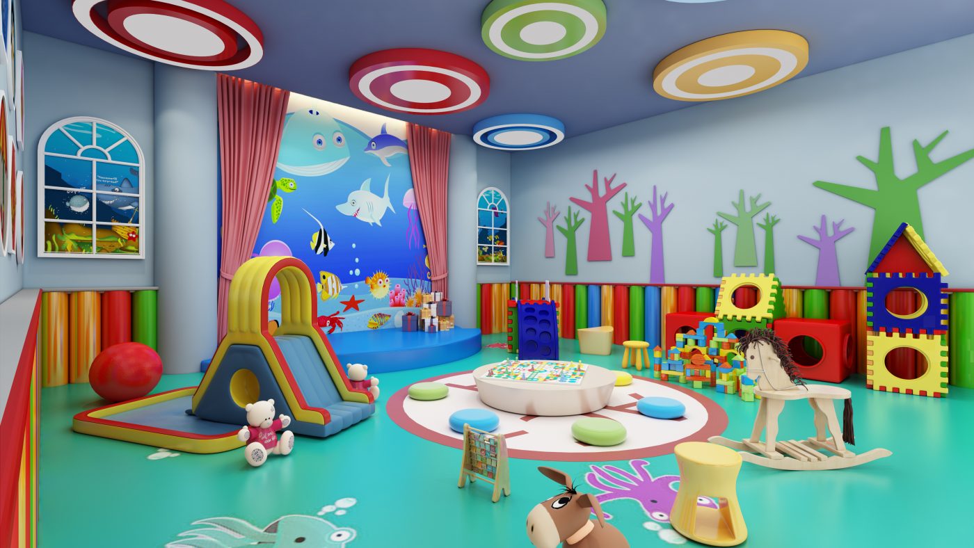 Kid Club là nơi con bạn yêu thích nhất để bạn có thể thoải mái thư giãn - Ảnh: Sưu Tầm