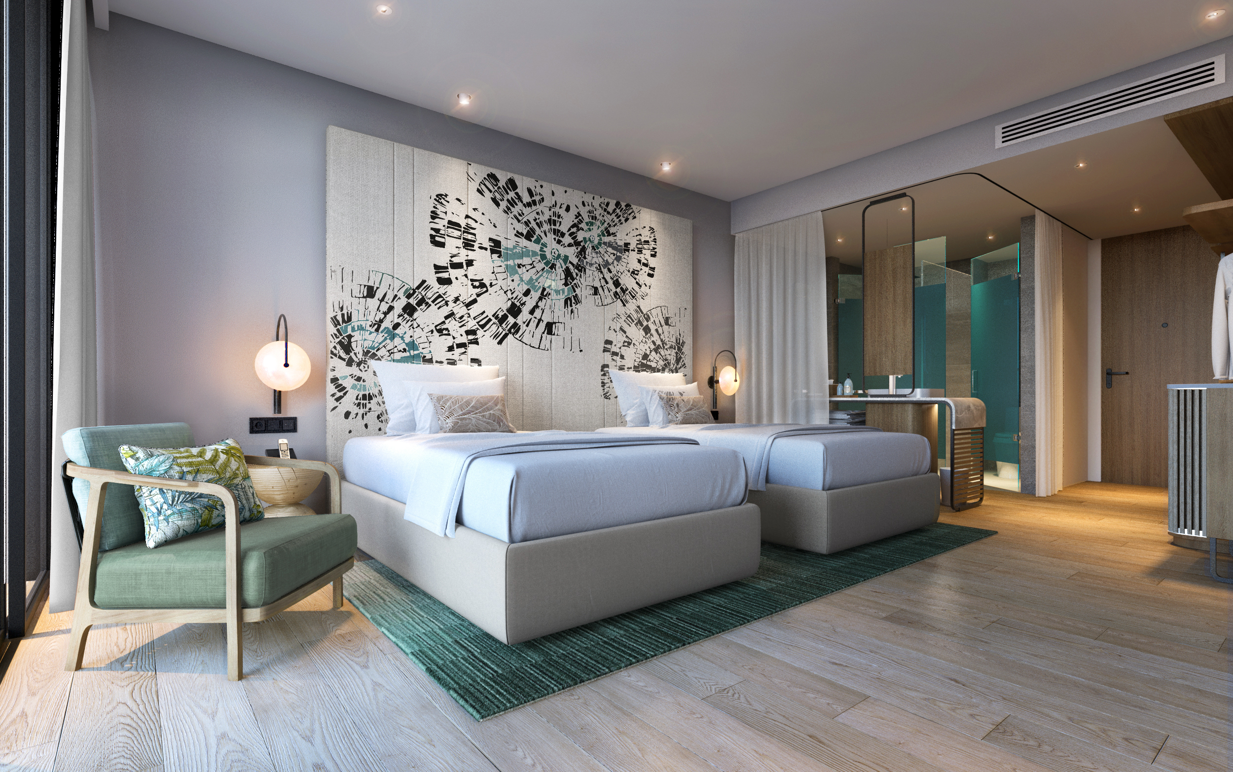 Phòng Executive: phòng đặc biệt tại tầng cao cạnh biển hoặc trước biển - Ảnh: ANYA Premier Hotel
