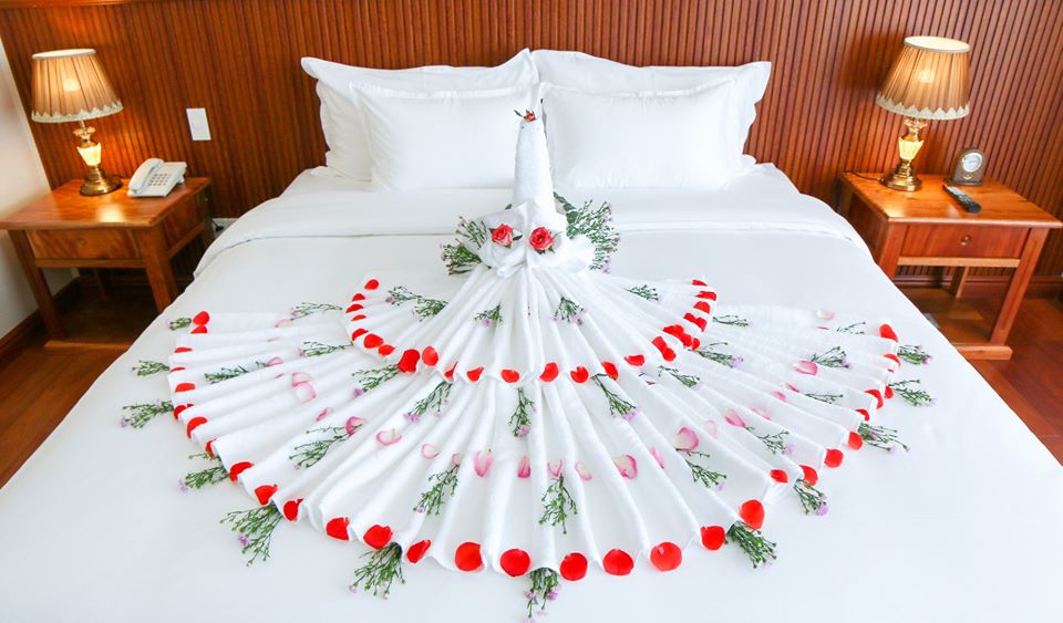 Phòng nghỉ rất đẹp đúng không nào? - Ảnh: Viet Nam Taste Hotel Quy Nhon